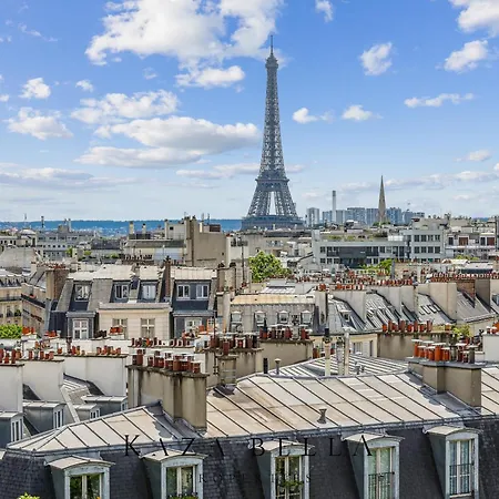 Apartment 8 Beautilful Flat View Eiffel Tower *