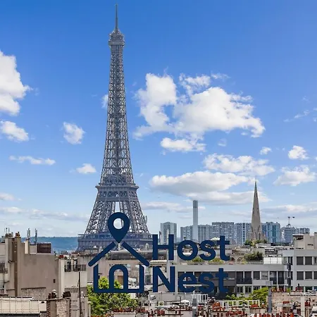 Charming Eiffel Tower View Nest In 8th Daire Paris