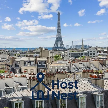 Charming Eiffel Tower View Nest In 8th Daire